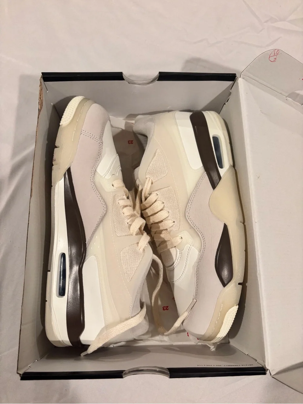 JORDAN Hemp MENS AIR JORDAN 4 RM BASKETBALL SHOES Sail Light Bone Streetwear BTC